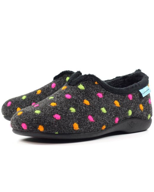 Lunar Blue Studio Slippers