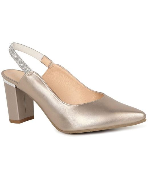 Bioeco Metallic Agatha Open Court Shoes