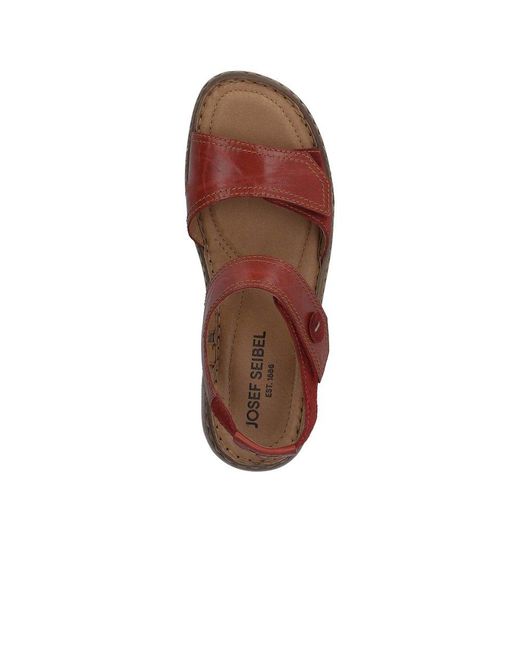 Josef Seibel Brown Debra 58 Sandals Size: 4 / 37