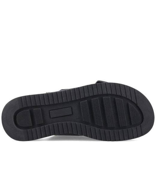 Hush Puppies Black Christine Mules