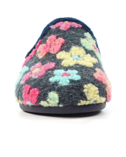 Lunar Blue Dolly Slippers