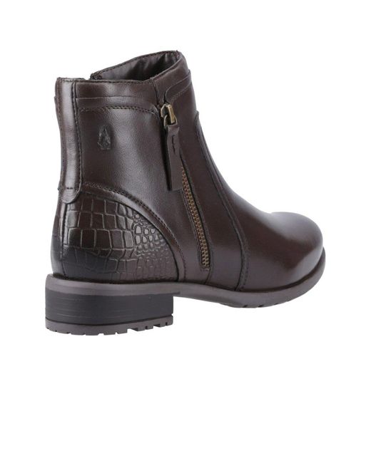 Hush Puppies Gray Scarlett Ankle Boots