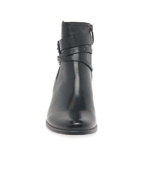 Regarde Le Ciel Black Isabel Ankle Boots