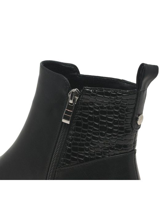 Lunar (GRS) Black Wyatt Ankle Boots