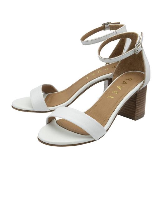 Ravel Metallic Callie Heeled Sandals