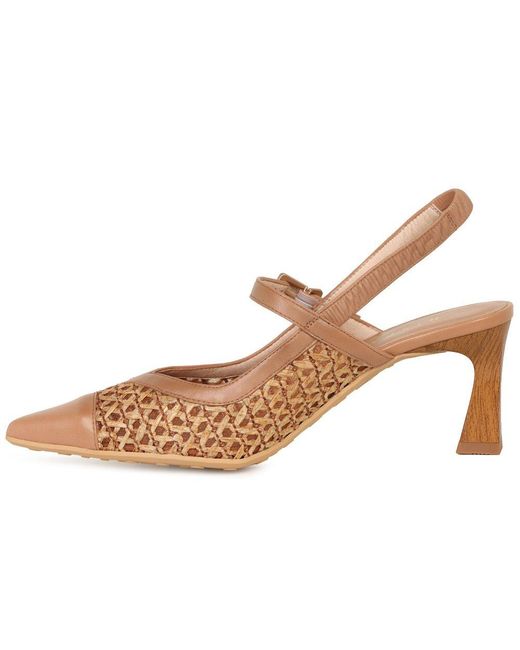 Hispanitas Brown Giorgia Open Court Shoes