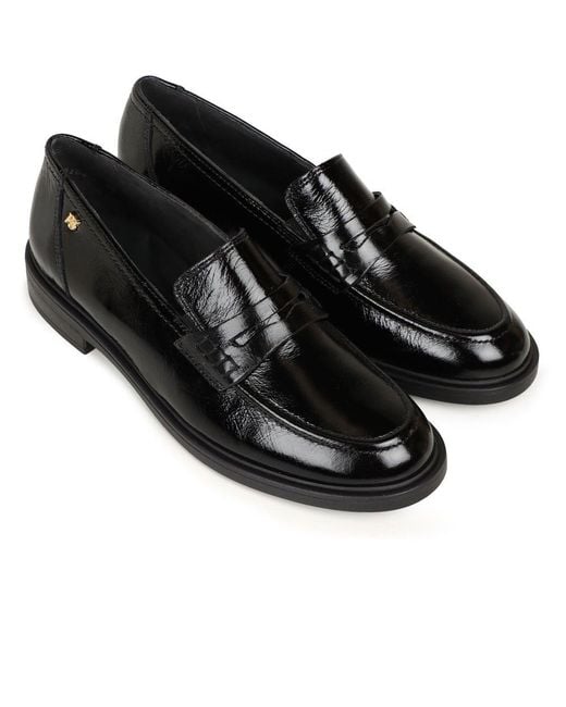 Paul Green Black Halle Penny Loafers