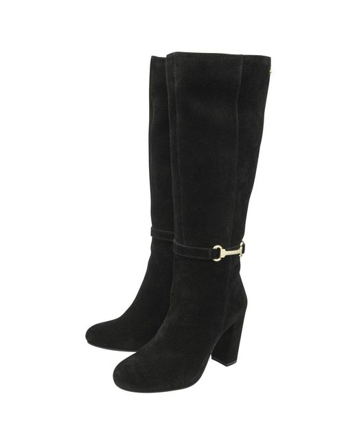 Ravel Black Christon Knee High Boots