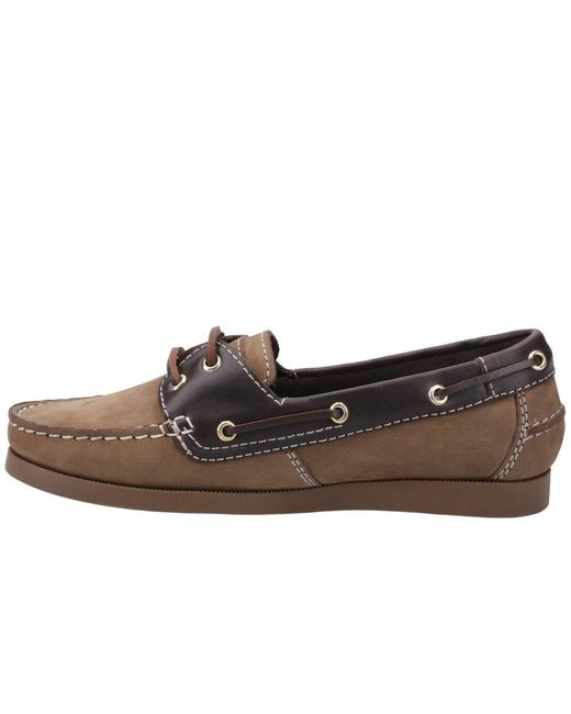 Cotswold Brown Waterlane Boat Shoes