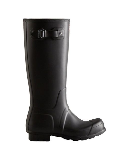 Hunter Black Original Tall Wellingtons for men