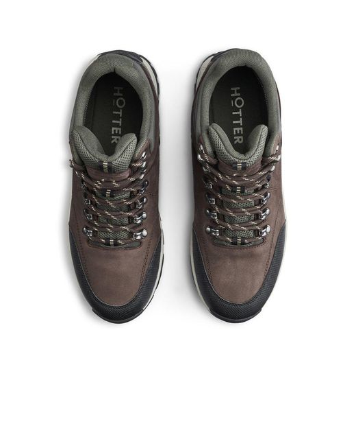 Hotter Black Mountain Wp Boots for men