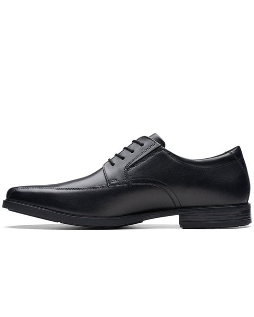 Clarks Black Howard Over Formal Shoes for men