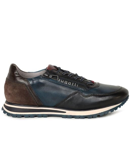Bugatti Black Casper Trainers for men