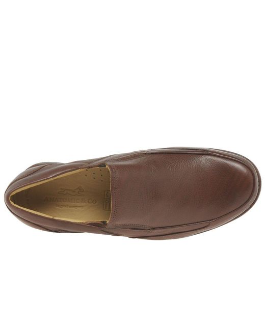 Anatomic & Co Brown Anatomic &Amp; Co Minster Loafers for men