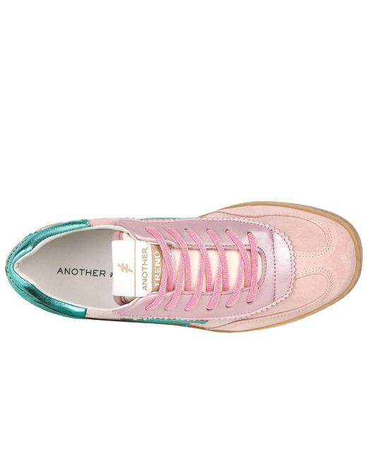 Another Trend Pink Iconic Ii Trainers Colour: Rose Sue/ Lea