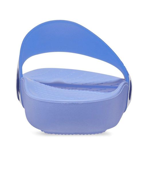 CROCSTM Blue Splash Glossy Slides