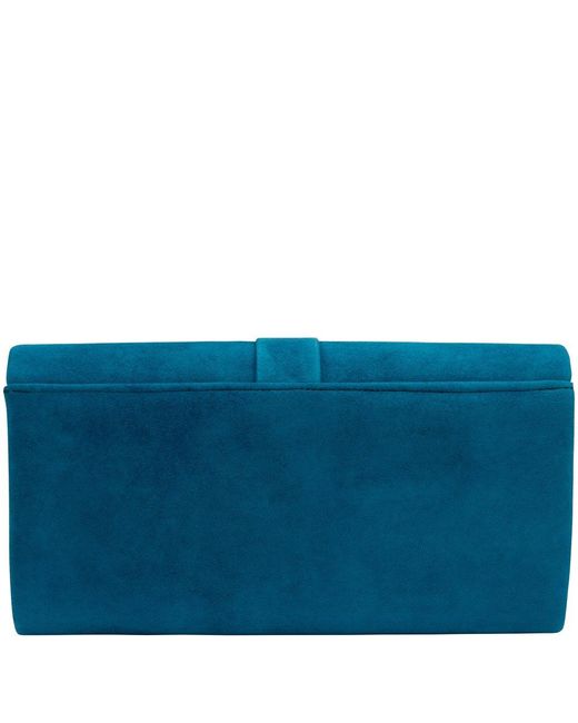 Lotus Blue Clarinda Clutch Bag