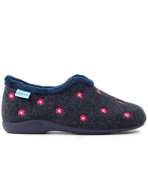 Lunar Blue Havana Slippers