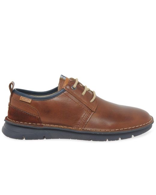 Pikolinos Brown Rivas Shoes for men