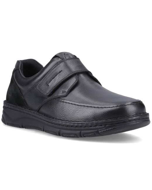 Hush Puppies Black Forde Shoes for men