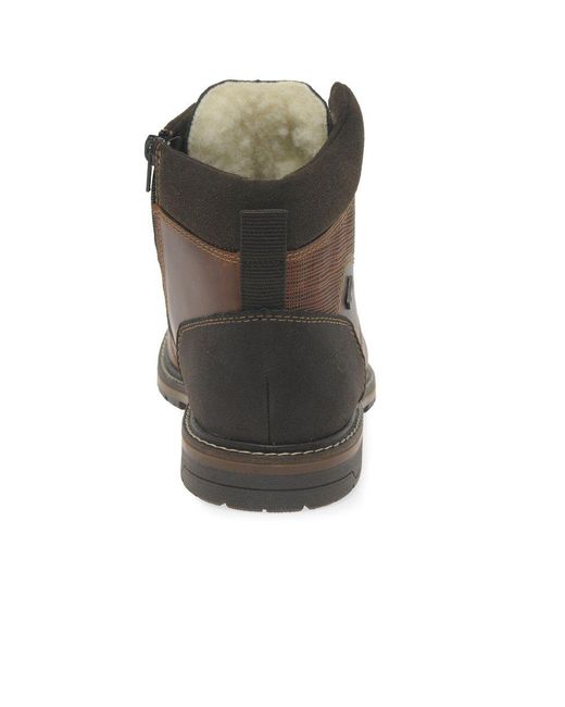 Rieker Brown Lennox Boots for men