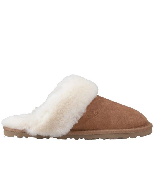 Hush Puppies Brown Samantha Mule Slippers