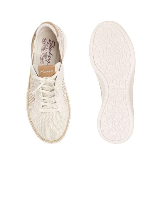 Skechers White Wilshire Blvd Trainers
