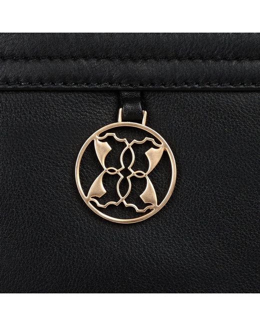 Lakeland Leather Black Cartmel Cross Body Handbag