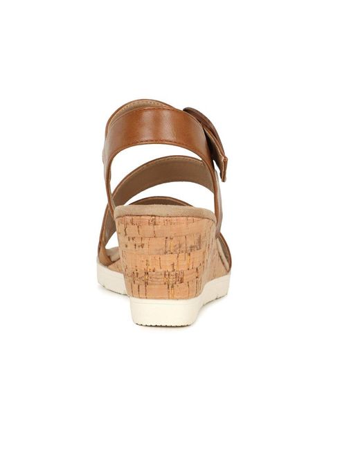 Westland Brown Eloise 01 Wedge Heel Sandals