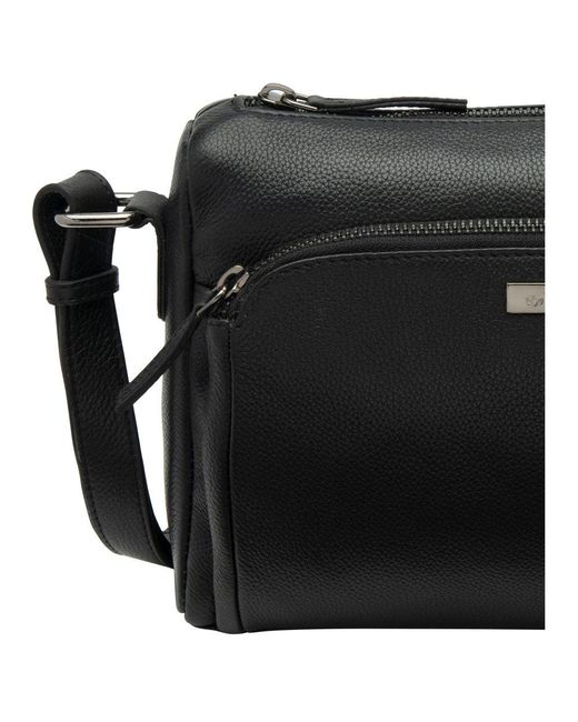 Lotus Black Ida Cross Body Bag