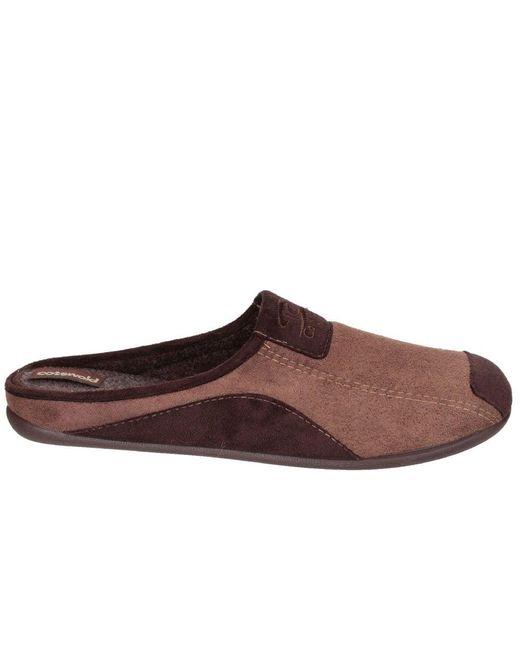 Cotswold Brown Westwell Slippers for men
