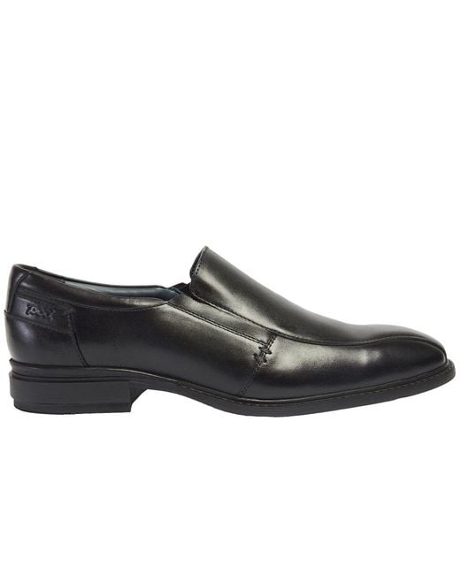 Pod Black Spear Slip On Shoes for men