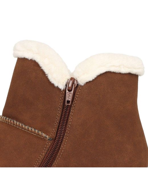 Rieker Brown Massachusetts Ankle Boots