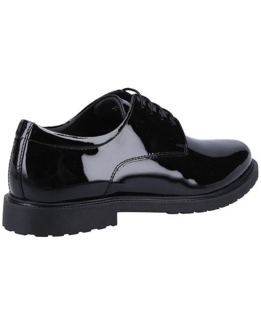 Hush Puppies Black Verity Lace Up Shoes