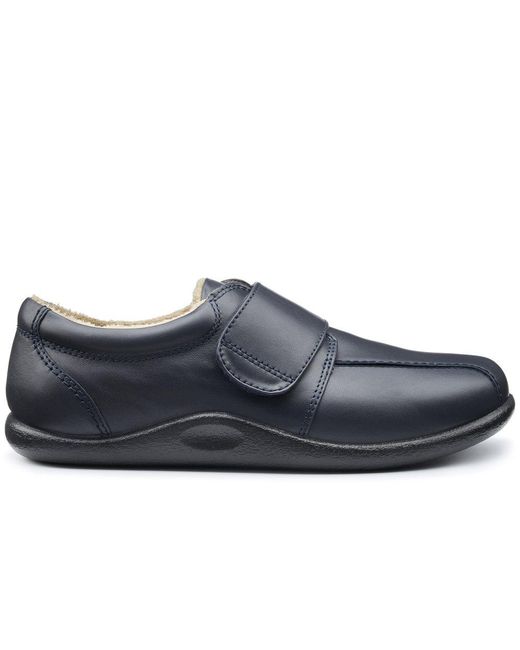 Hotter Blue Unwind Slippers for men