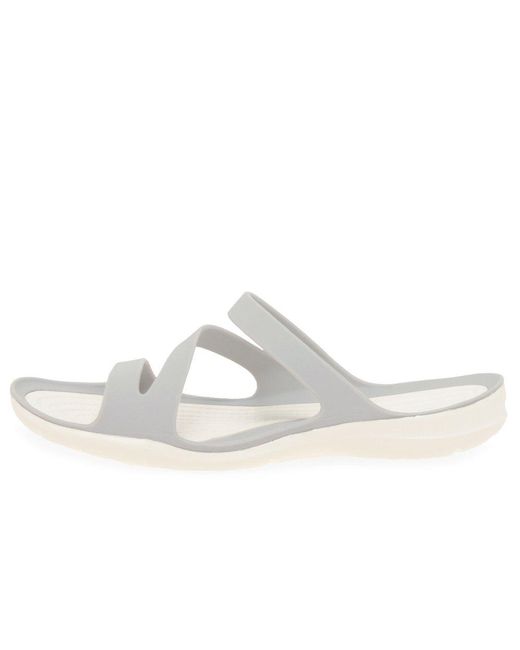 CROCSTM White Swiftwater Casual Sandals