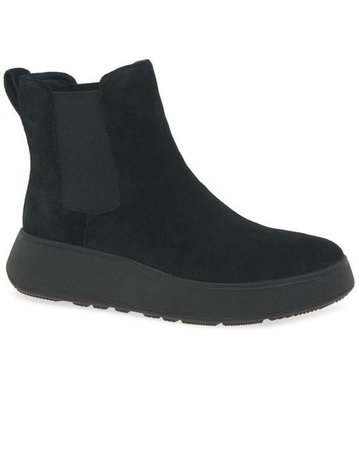 Fitflop Black Fitflop F-mode Chelsea Boots