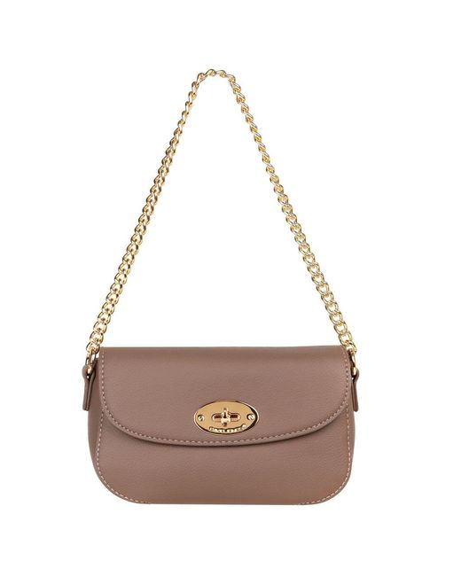 David Jones Brown Coco Shoulder Bag