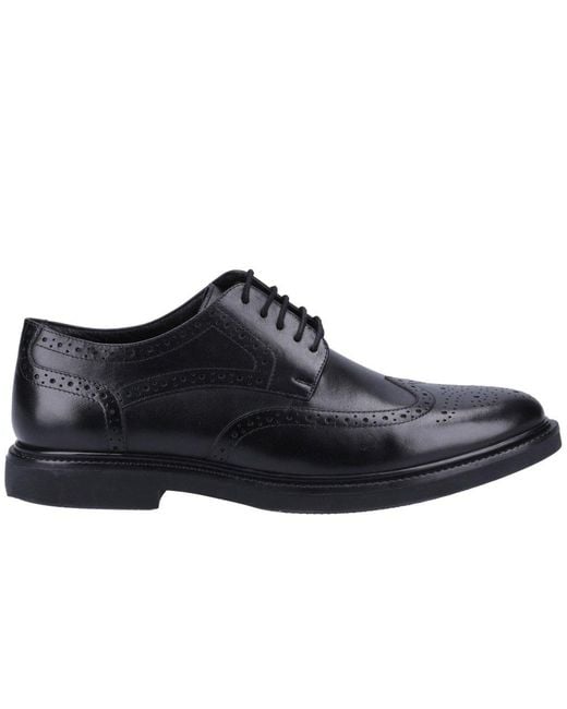 Hush Puppies Black Kingston Brogues for men