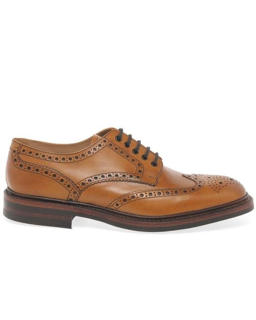 Loake Brown Loake Chester Brogue for men