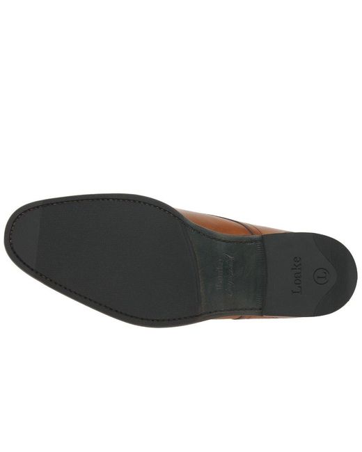Loake Brown Atherton Formal Shoes for men