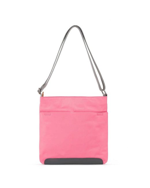 Roka Pink Kennington B Cross Body Bag