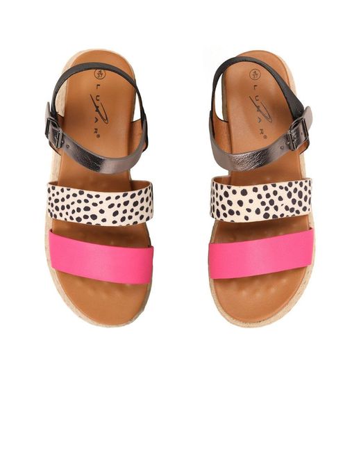 Lunar (GRS) Pink Summer Sandals