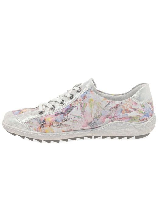 Remonte Gray Bronte Trainers Size: 3.5 / 36