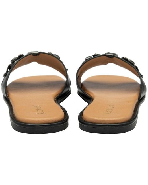Lotus Brown Fano Sandals