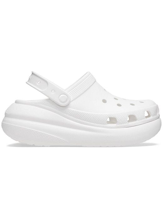 CROCSTM White Classic Crush Sandals