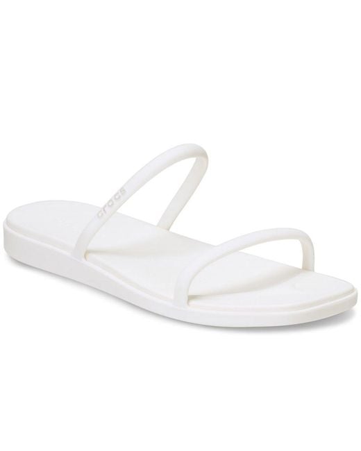 CROCSTM White Miami Two Strap Sandals
