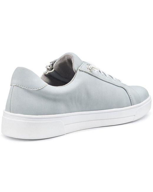 Hotter White Leonie Trainers