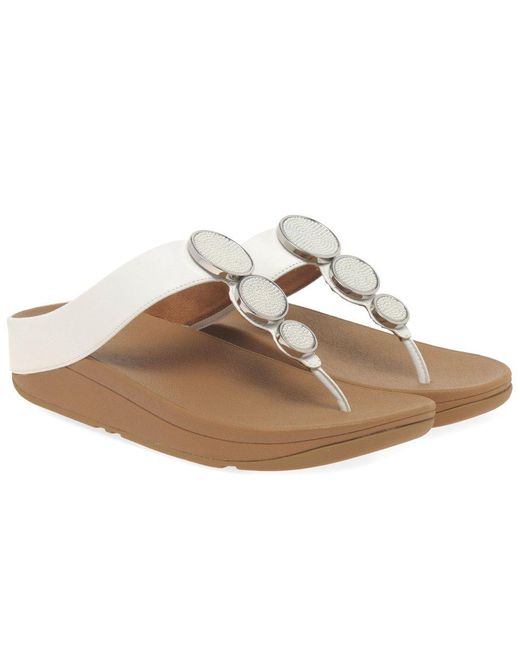 Fitflop Multicolor Fitflop Halo Toe Post Sandals