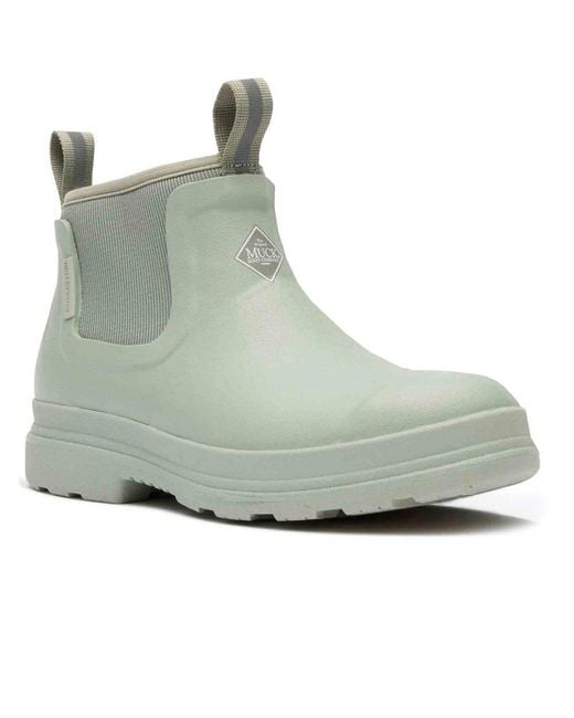 Muck Boot Green Rainscape Chelsea Wellingtons